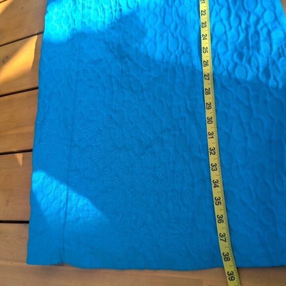 New Directions Blue Sleeveless Sheath Dress - size 14 excellent condition - Picture 7 of 9